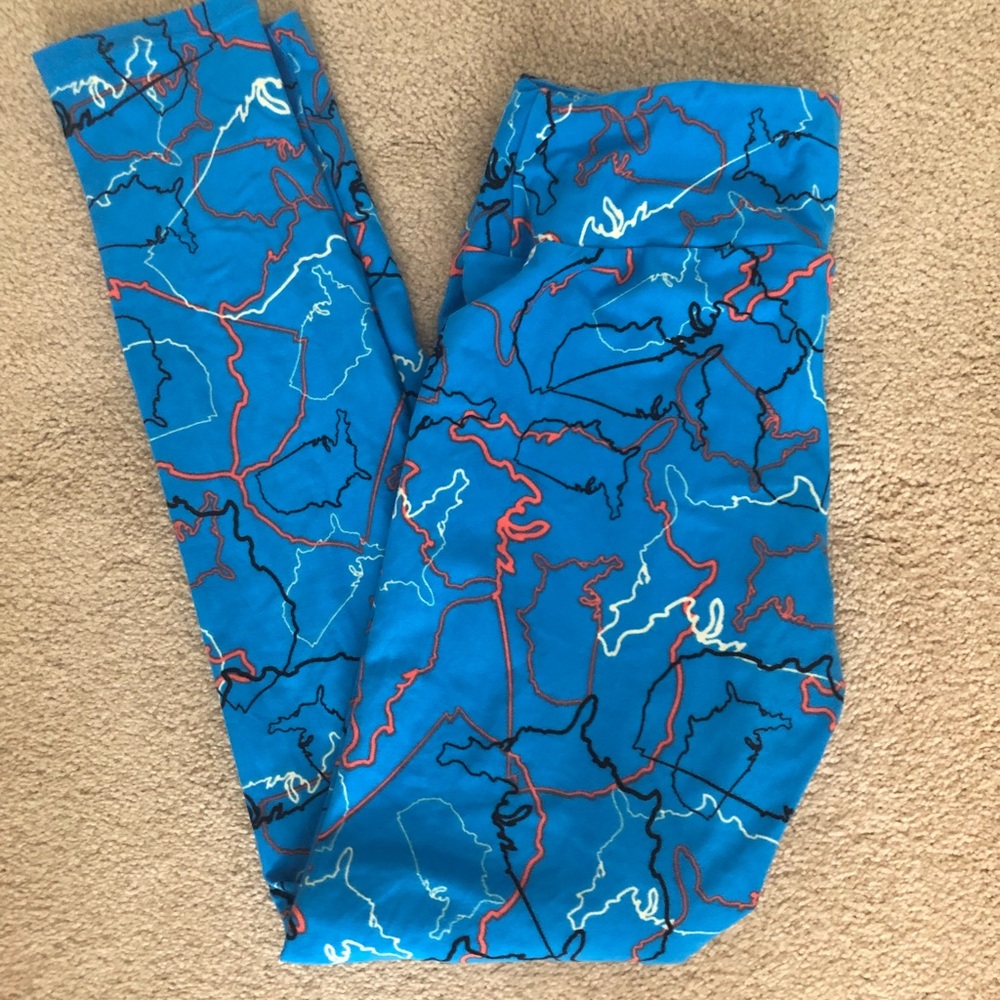 Lularoe OS America leggings